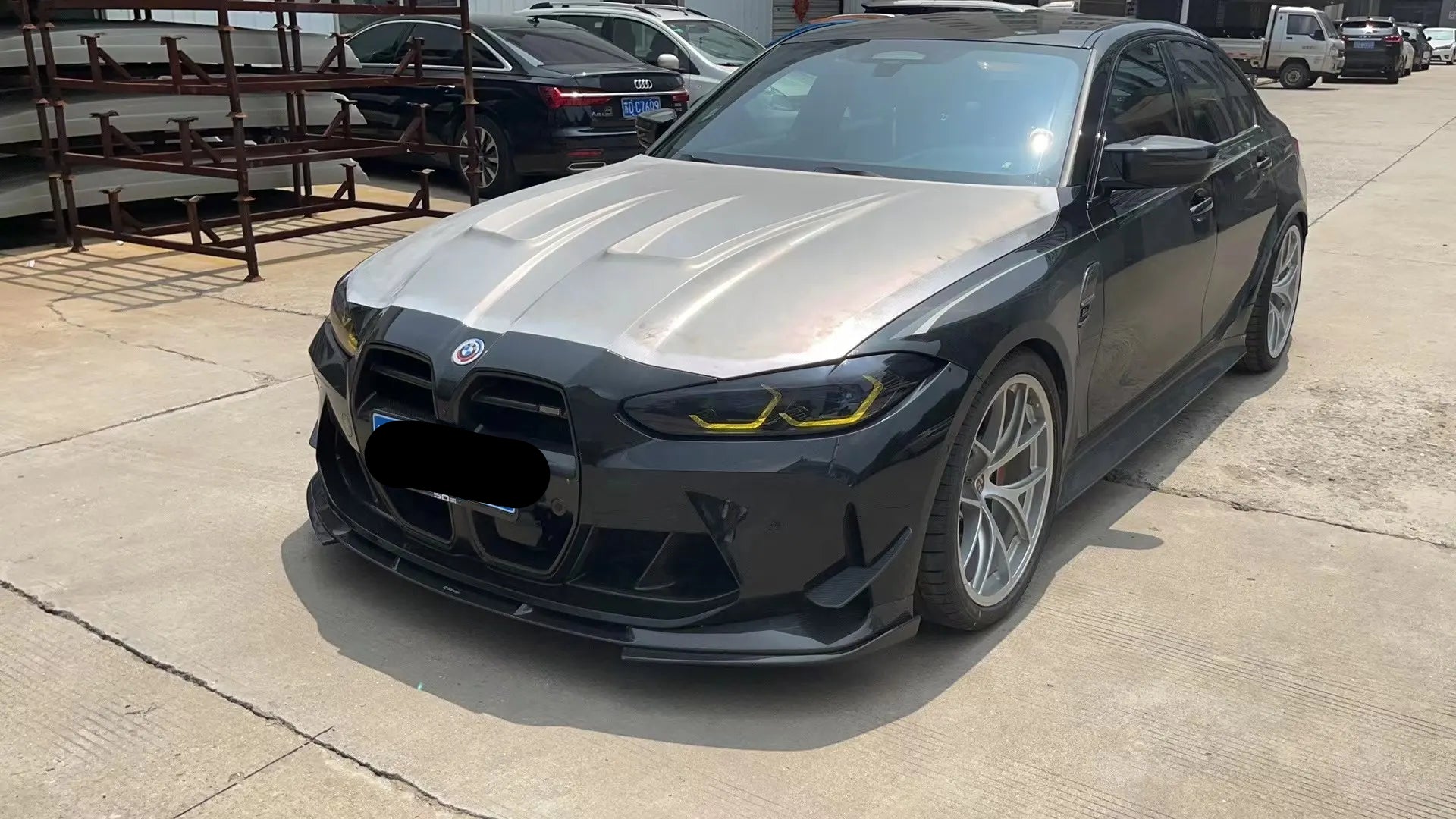 An Style Aluminum Vented Hood - BMW  G80 G82 M3 M4