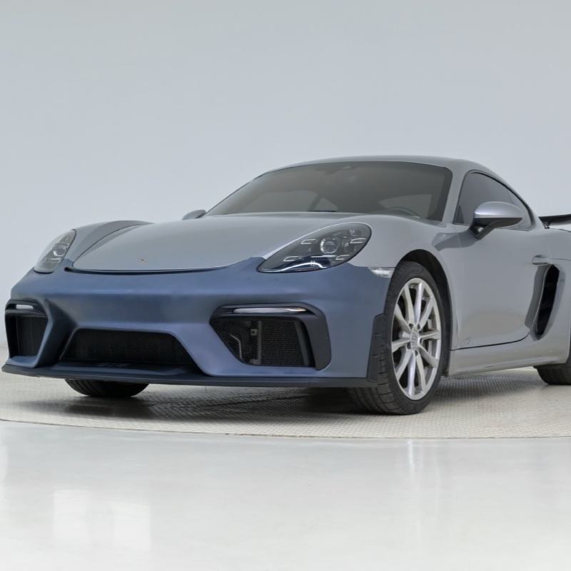 Porsche GT4 Style Front Bumper Upgrade Replacement -  2017-2025 Porsche 718 Boxster Cayman
