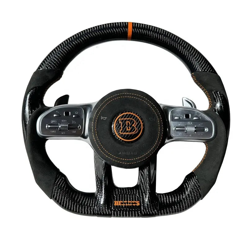 Carbon Fiber B Style Steering Wheel - Mercedes Benz G Wagon 2019+