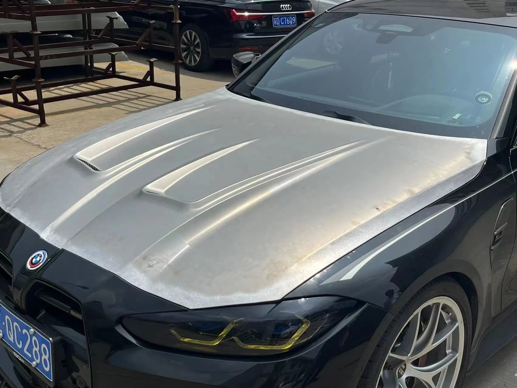 An Style Aluminum Vented Hood - BMW  G80 G82 M3 M4