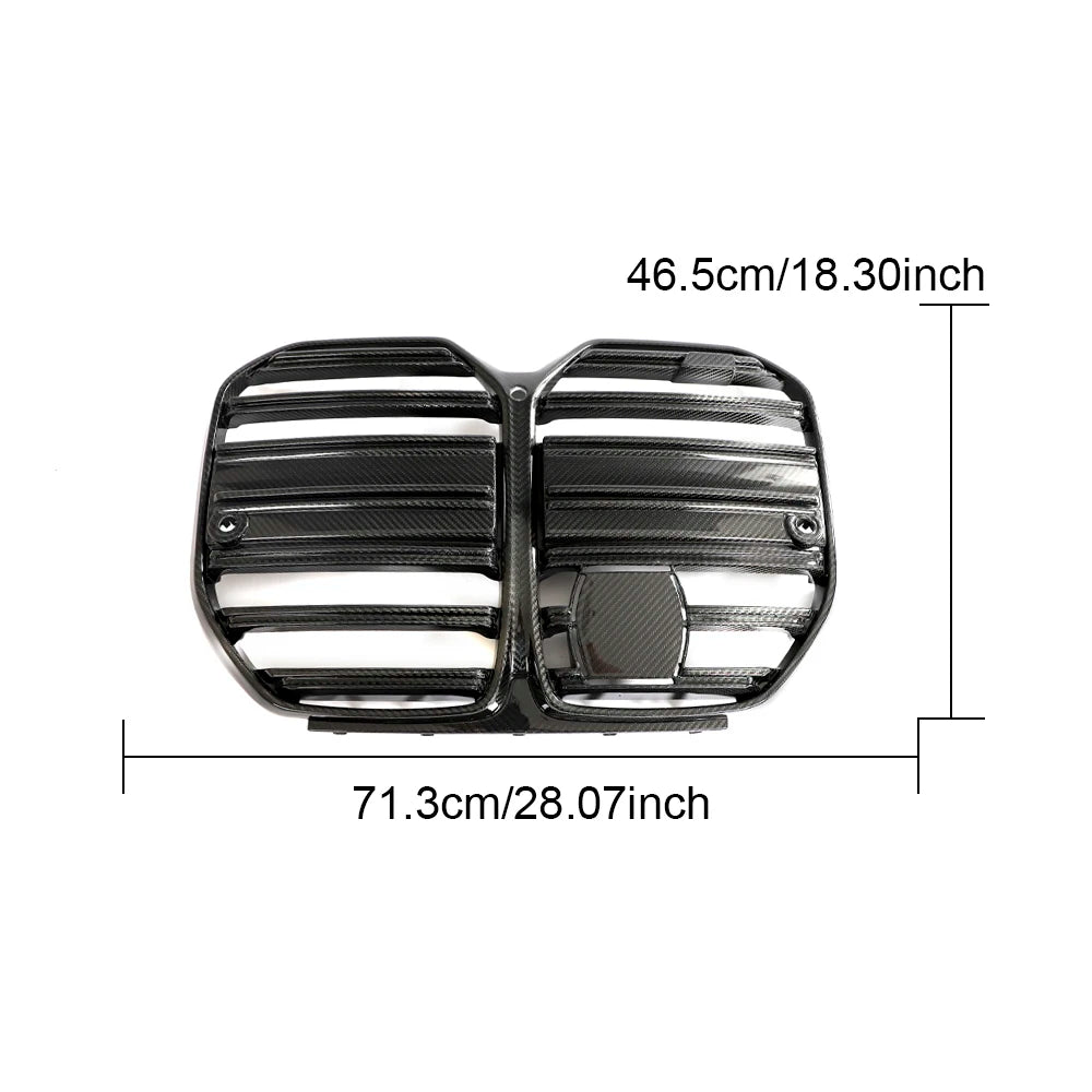 Carbon Fiber OEM Style Front Grille Replacement - BMW 4 Series G26 2021 2023