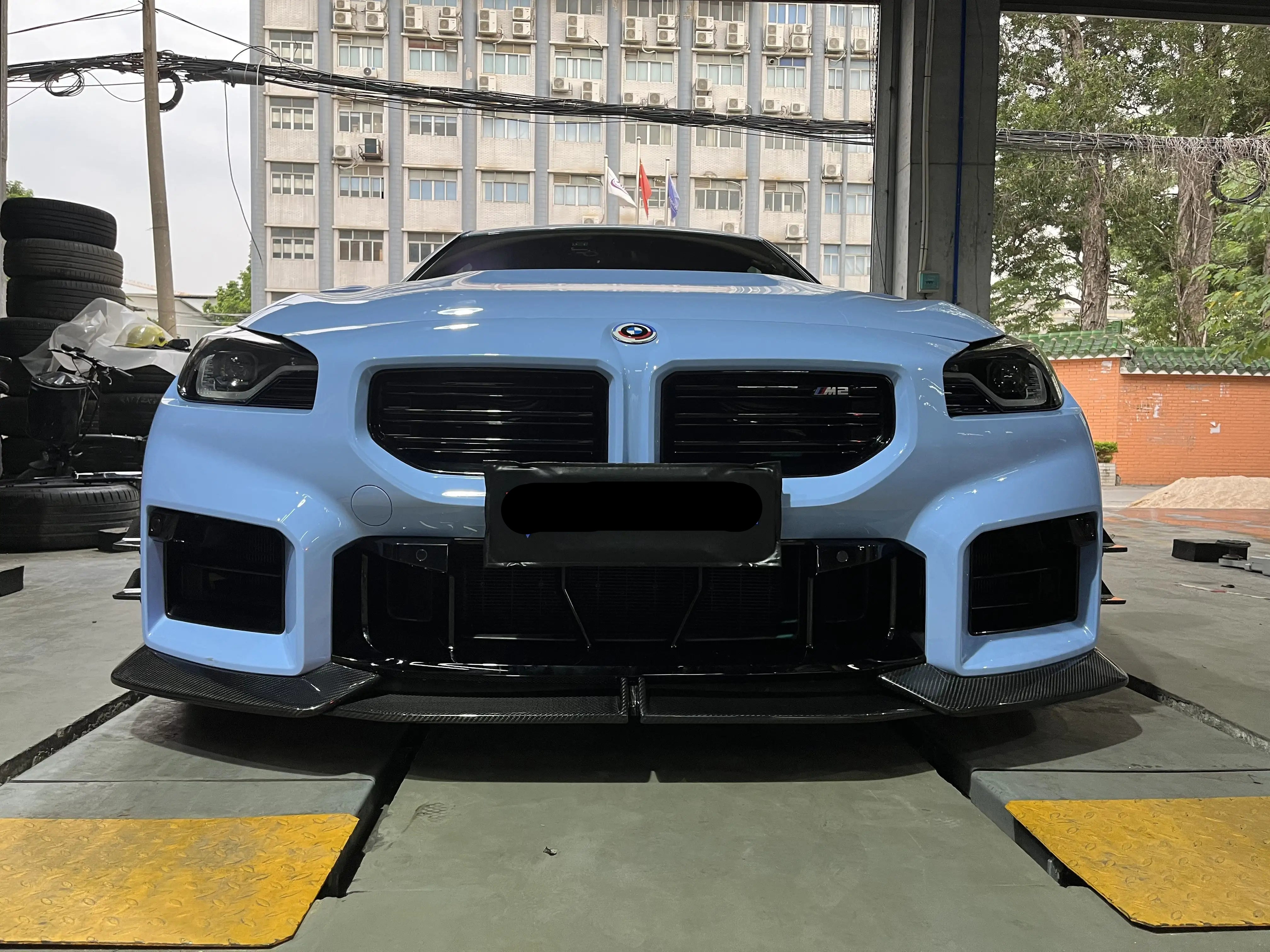 Prepreg Carbon Fiber TK Front Splitter Lip - BMW M2 G87