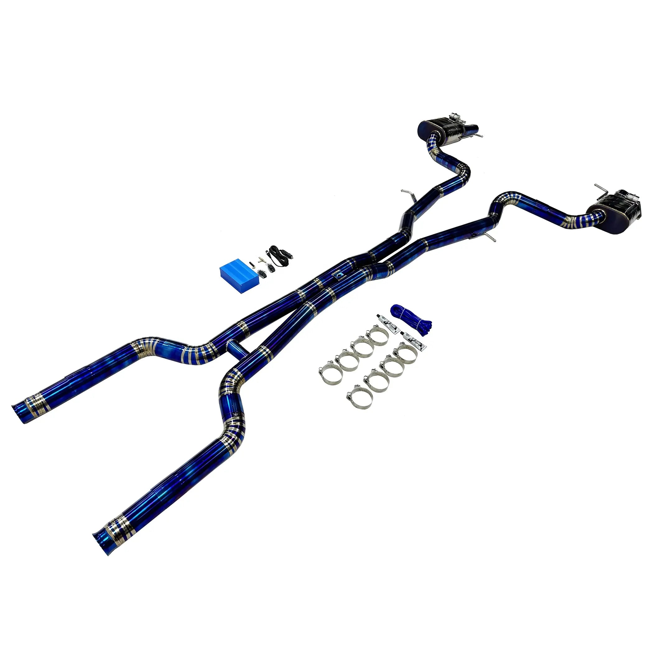 Valved Full titanium Exhaust System- Mercedes Benz 2019+ AMG GT63S