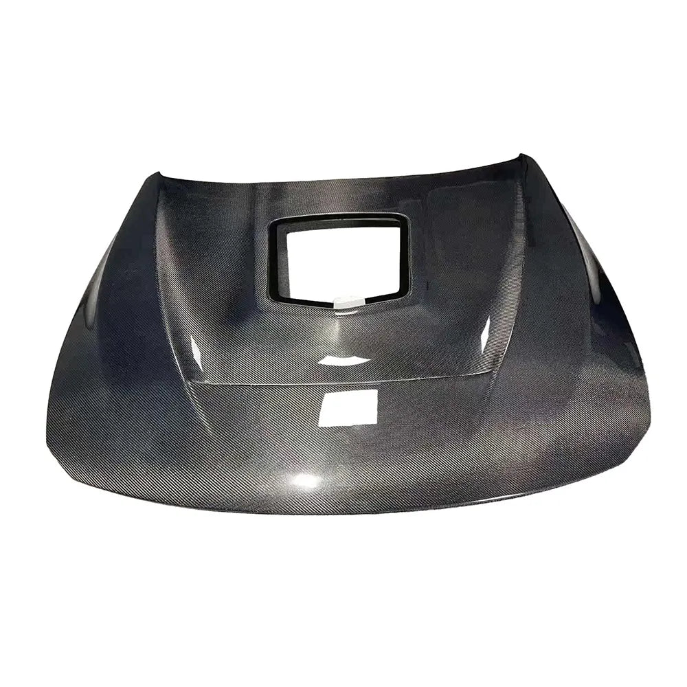 Carbon Fiber GTS Engine hood Cover  w/ transparent Window - BMW M3 M4 F80 F82 F83