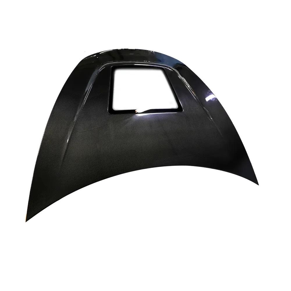 Carbon Fiber Hood w/ Transparent Window -  2024+ Tesla Model 3