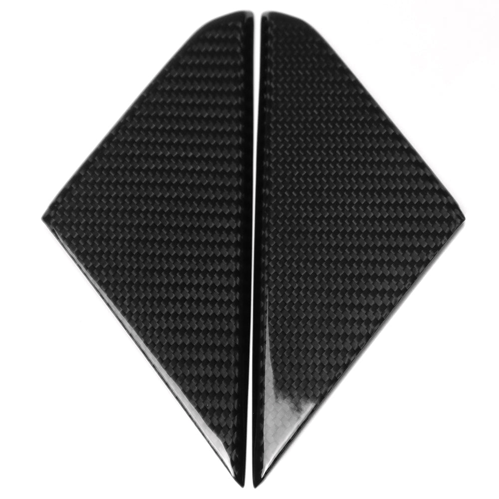 Carbon Fiber Window Triangle Cover Trim - Porsche 992 911 S/T Turbo S Carrera Targa 4S GTS GT3 RS Dakar 2020+