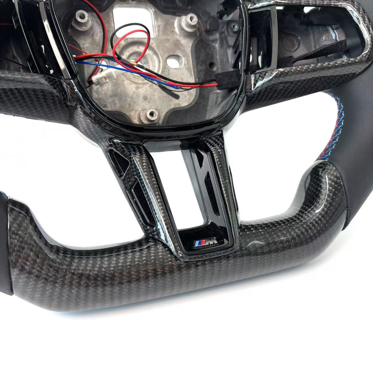 Carbon Fiber Steering Wheel for BMW M5 2024-2026 2 5 7series X1 X2 X3 M5 U06 U10 U11 G45 G60 G61 G70 G90 G99