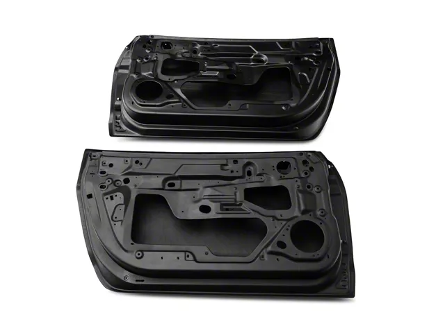 Dry Prepreg Carbon Fiber Door Panel Replacement Set - Ford Mustang 2024+