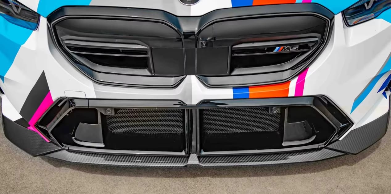 Prepreg Carbon Fiber SQ Front Splitter Lip - BMW M5 G90 G99 4-Door 2025+