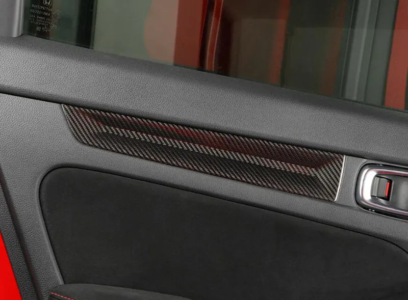 Carbon Fiber Interior Door Handle Trim -  Honda Civic Type R  FL5