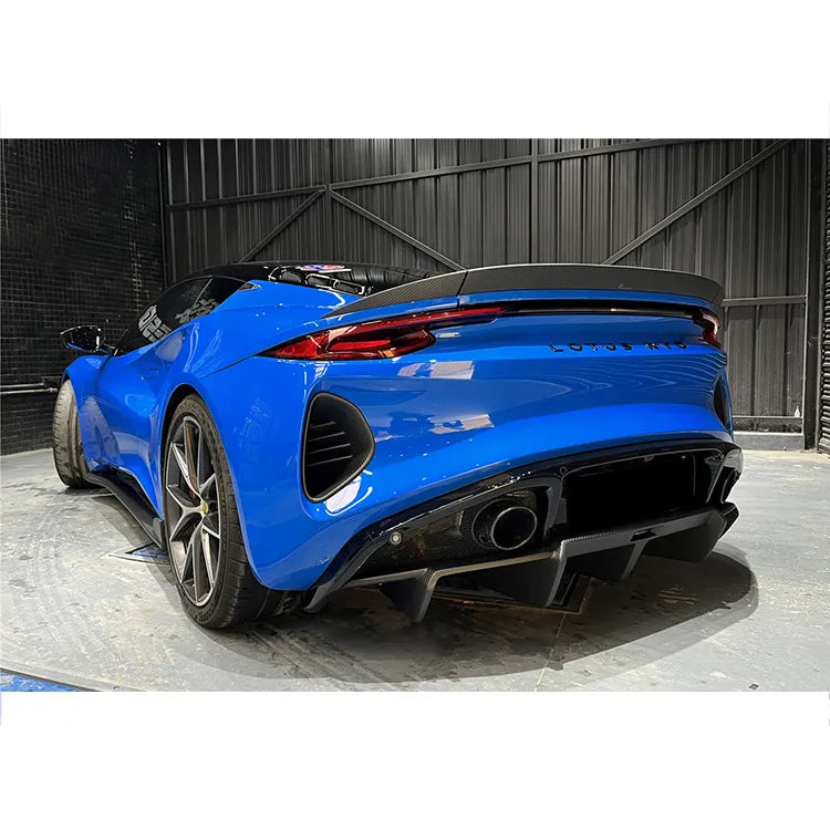 Dry Carbon Fiber Side Rear Bumper Vents - 2021-2024 Lotus Emira