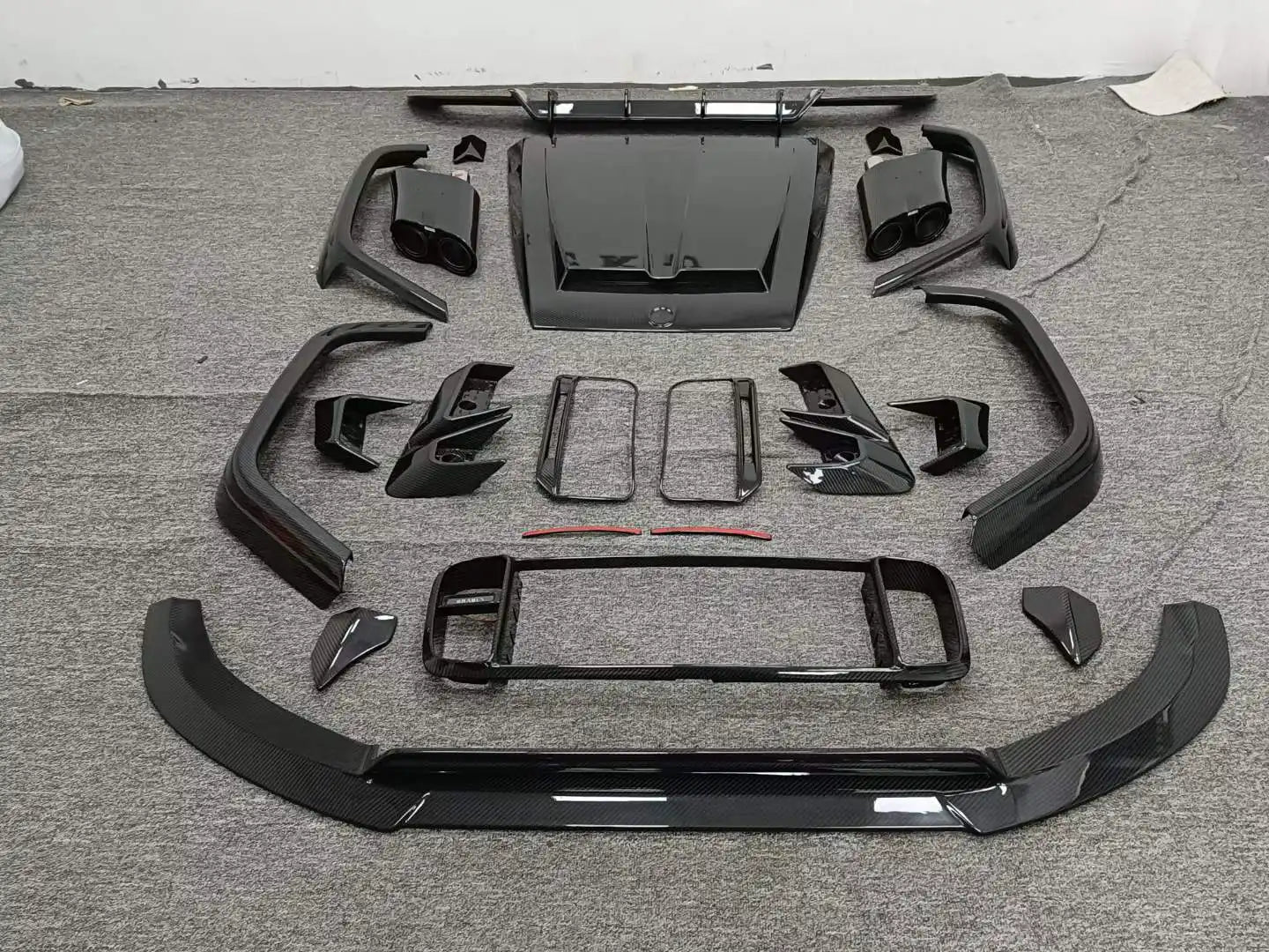 Carbon Fiber B Style G900 Rocket Aerodynamic Body Kit - Mercedes-Benz G-CLASS W464