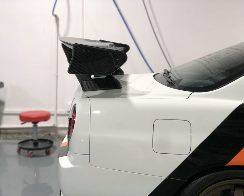 Carbon Fiber TS Style Rear Wing - Nissan Skyline R34 GTT GTR