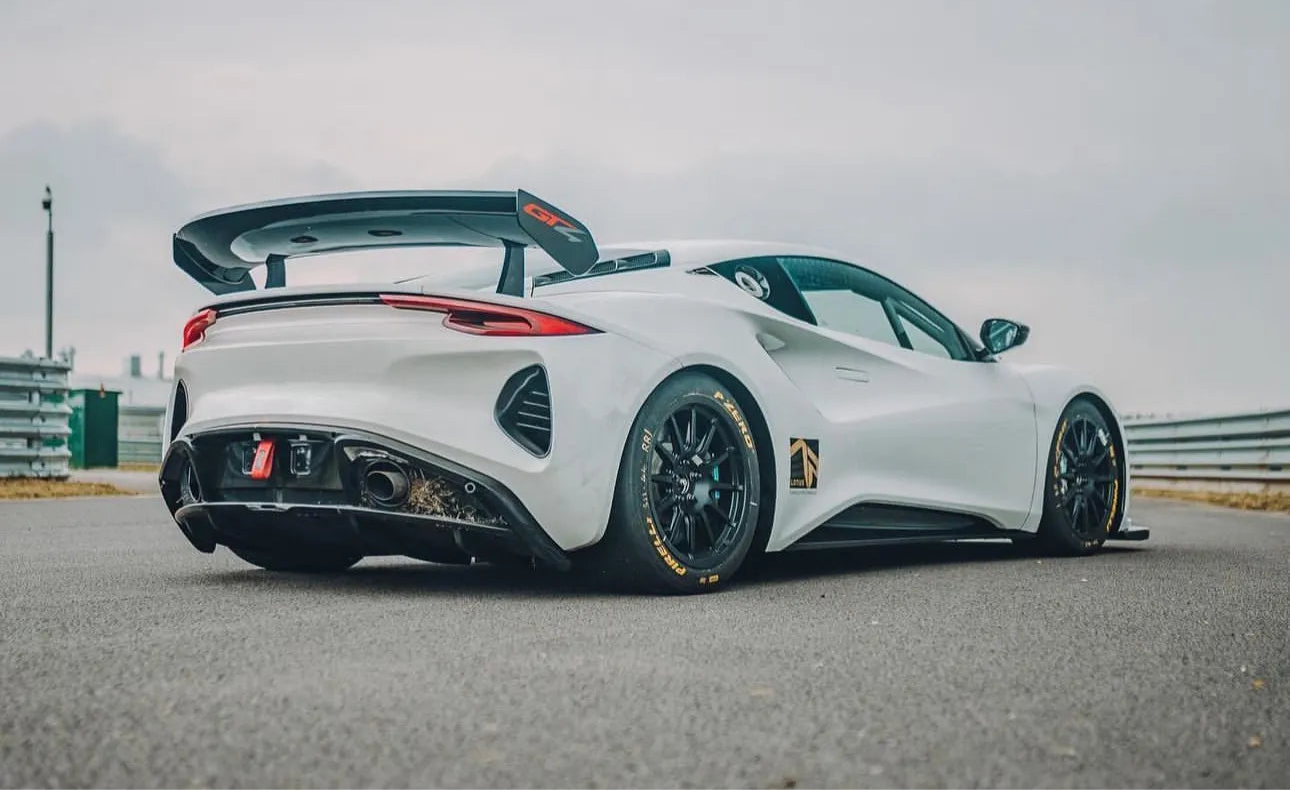 GT4 Style Carbon Fiber Spoiler Wing - Lotus Emira