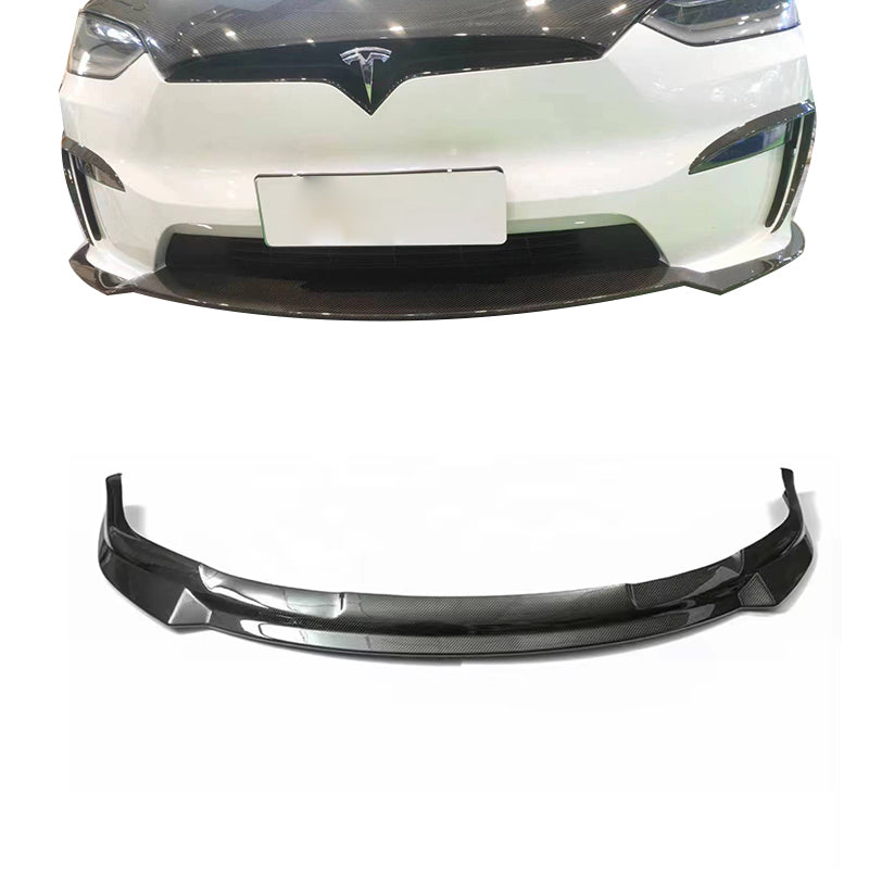 Carbon Fiber Front Lip - Tesla Model X
