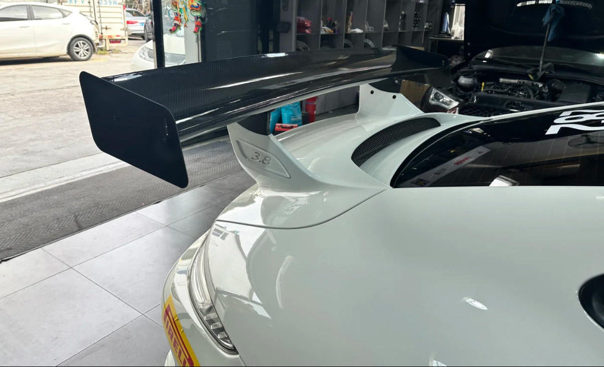 Dry Carbon Fiber V Style Spoiler Wing - Porsche 911 991 GT3
