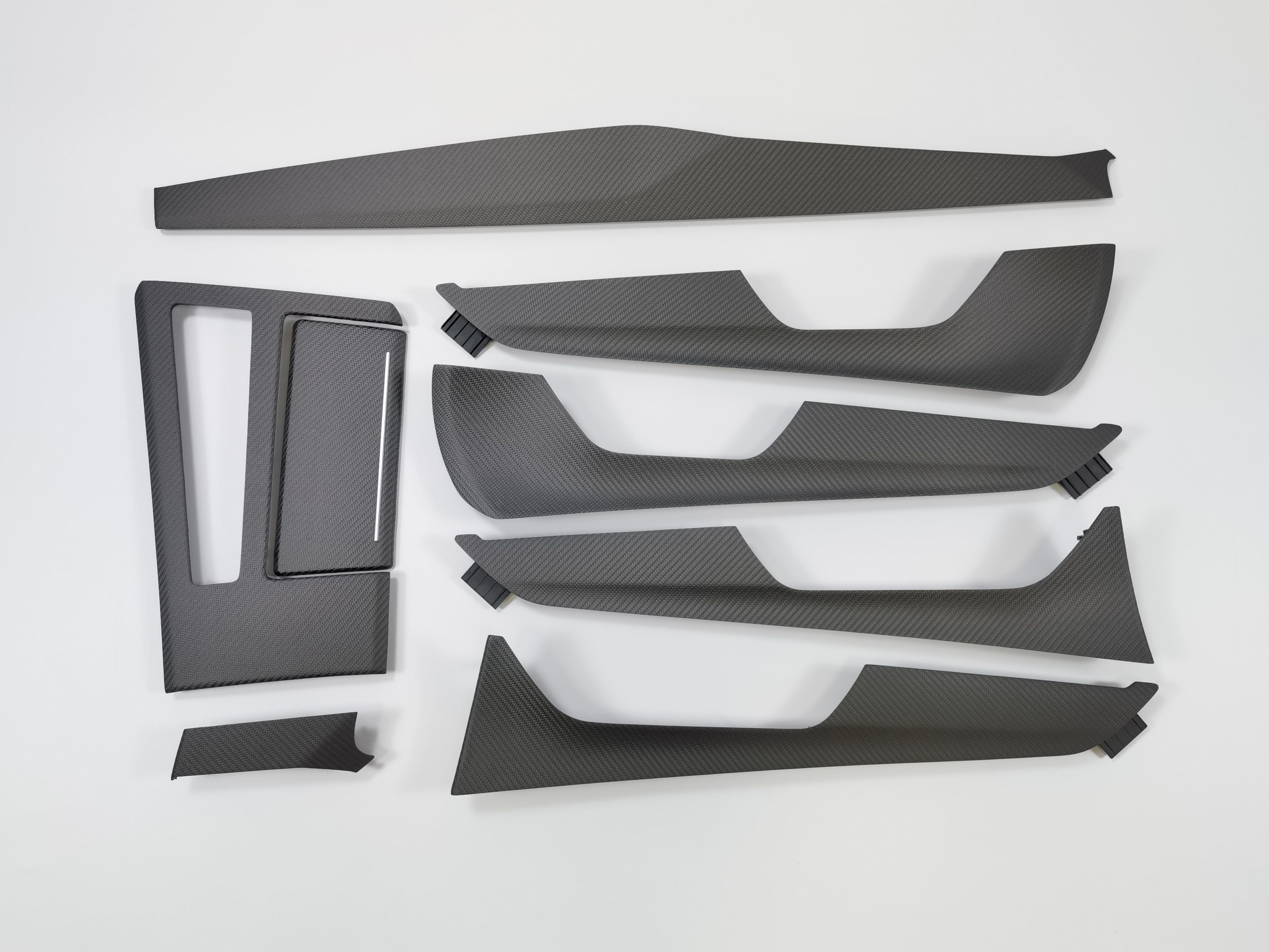 Carbon Fiber Interior Trim Kit - Audi A6 A7 S6 S7 C8