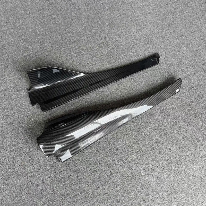 Carbon Fiber V Style Side Skirt Extension -  McLaren 720s/750s