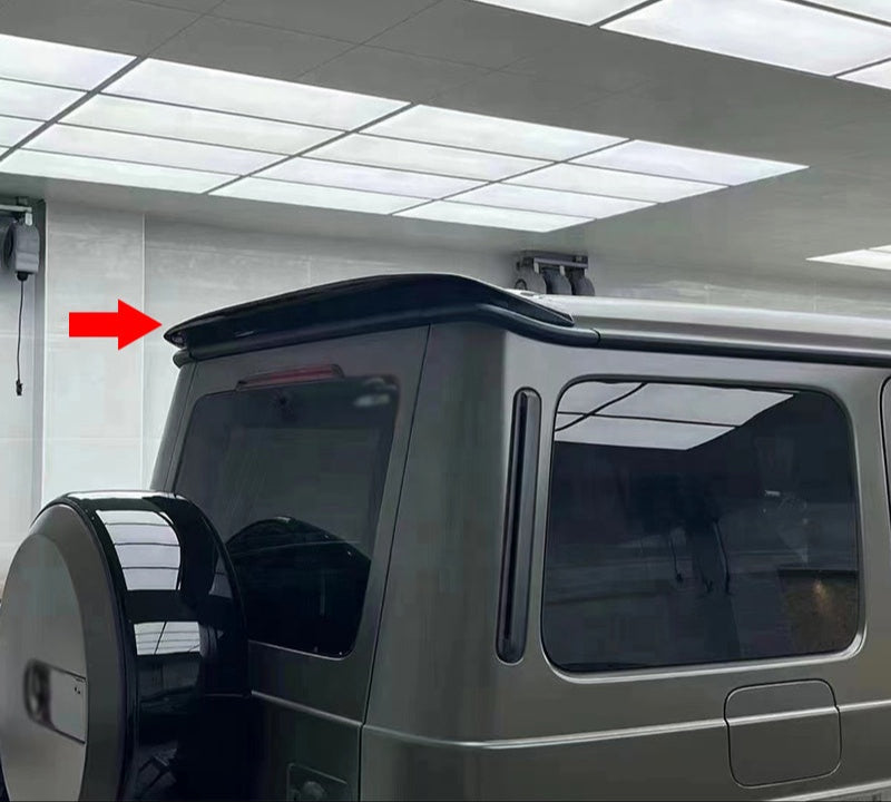 Carbon Fiber M Style Duck Bill Top Spoiler - Mercedes G Class W463 / W464 G55 G500 G63 G350D