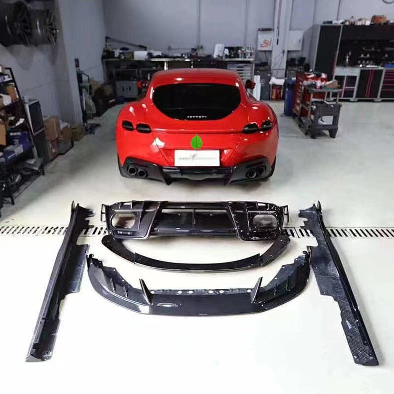Carbon Fiber Paktech Aero Body kit - Ferrari Roma