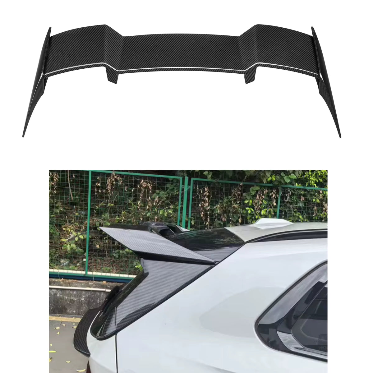 Dry Carbon Fiber SQ Rear Spoiler Wing -   BMW X3 G45 G48 2025-IN G45 G48