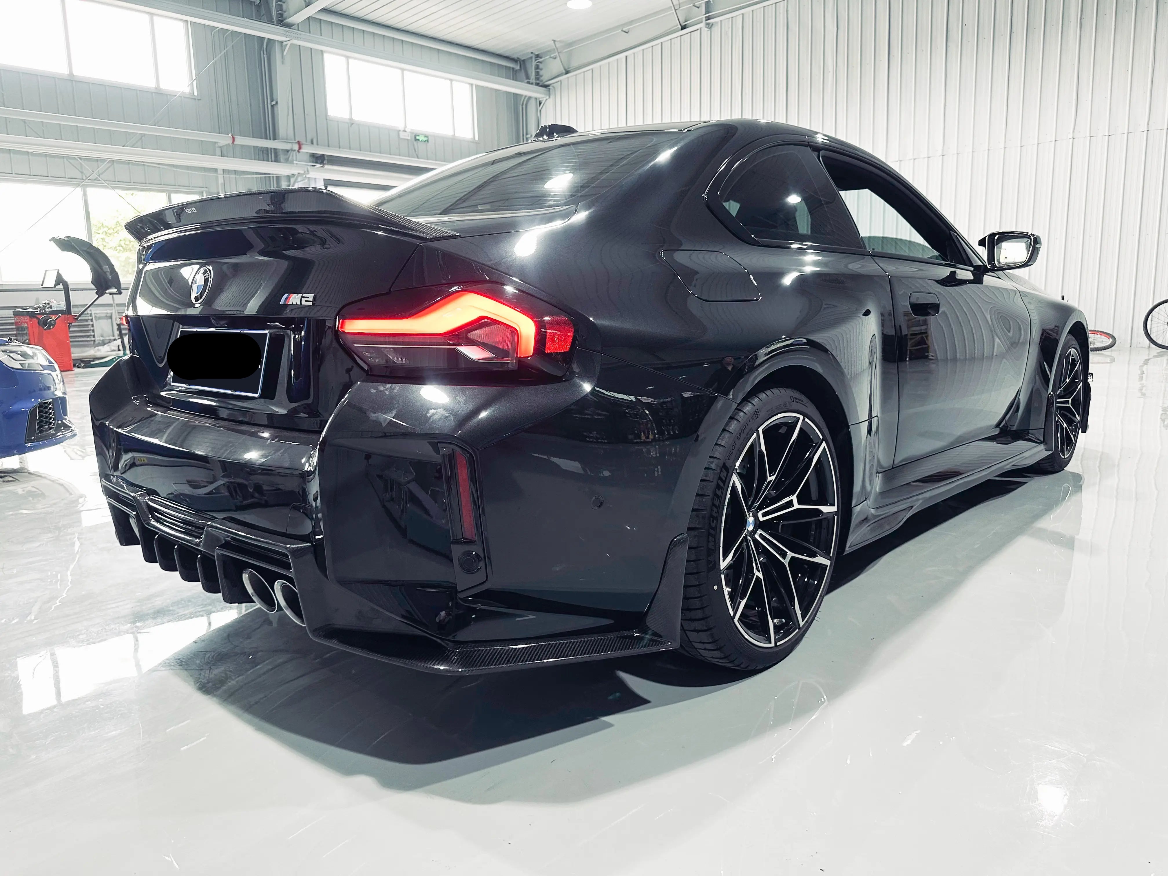 Prepreg Carbon Fiber TK Rear Diffuser - BMW G87 M2