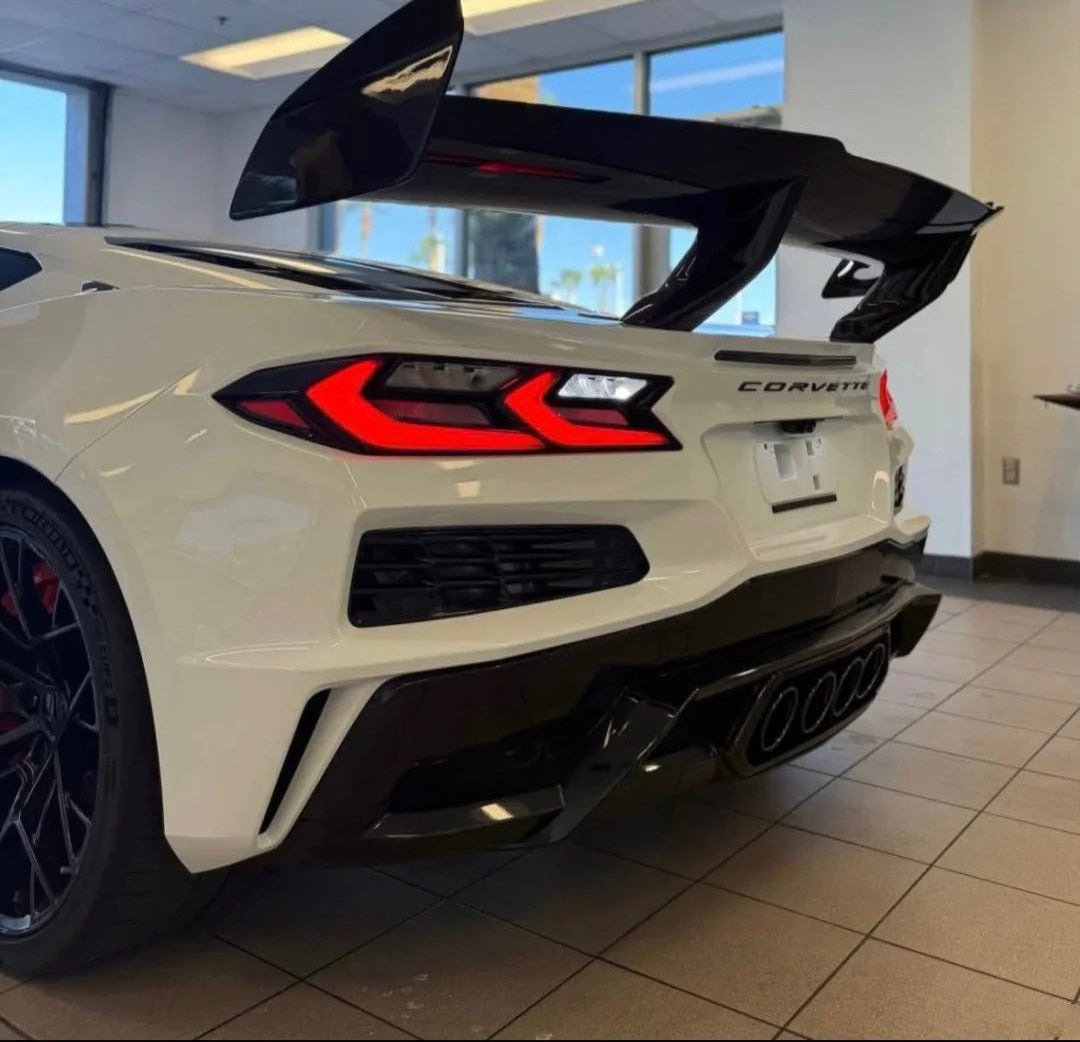 Prepreg Carbon Fiber ZR1 Style Rear Wing -  Chevrolet Corvette C8