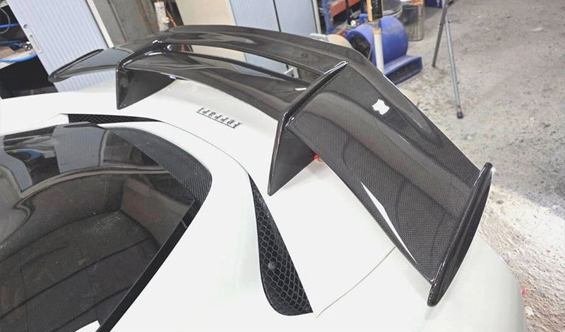 Dry Carbon Fiber Vented Rear Wing - Ferrari 296 Speciale GTB/GTS