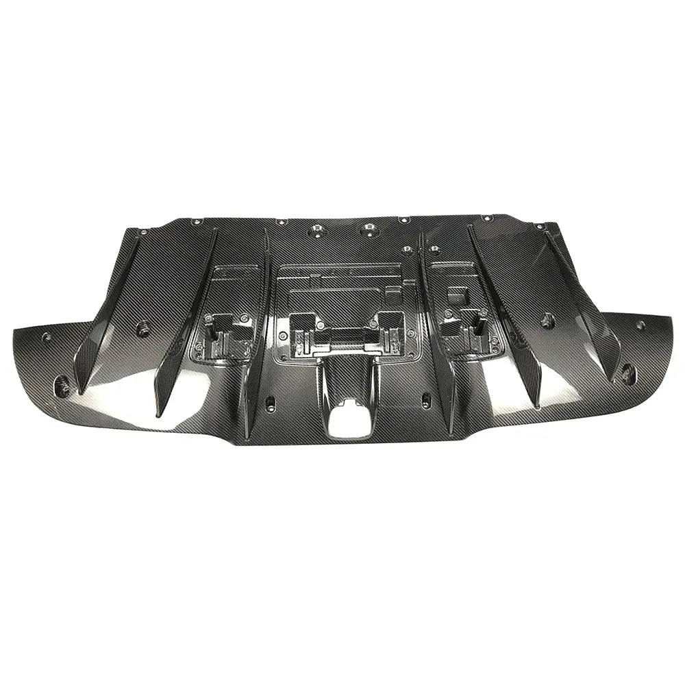 N style Carbon Fiber Rear Diffuser - Ferrari 488/  GTB / Spyder