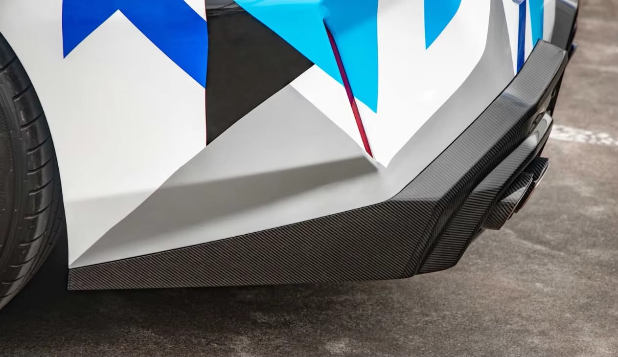 Prepreg Carbon Fiber SQ V1 Rear diffuser - BMW M5 G90 G99 4-Door 2025+