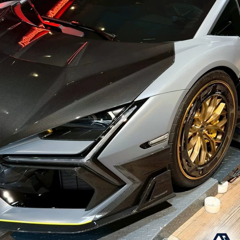 Carbon Fiber Hood Bonnet 10 Style Cover Replacement - Lamborghini Revuelto