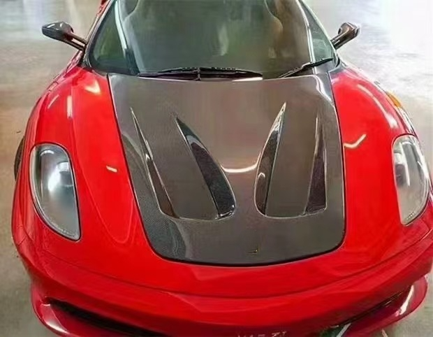 Carbon Fiber Vented Style Front hood bonnet -