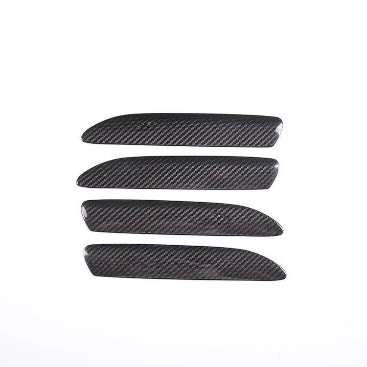 Carbon Fiber Door Handle Cover Trim - Porsche Taycan 2019-2022