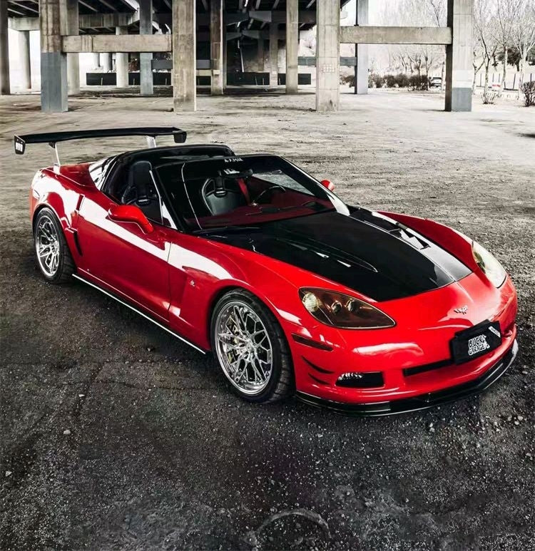 Carbon Fiber Vented Hood Bonnet - Corvette C6