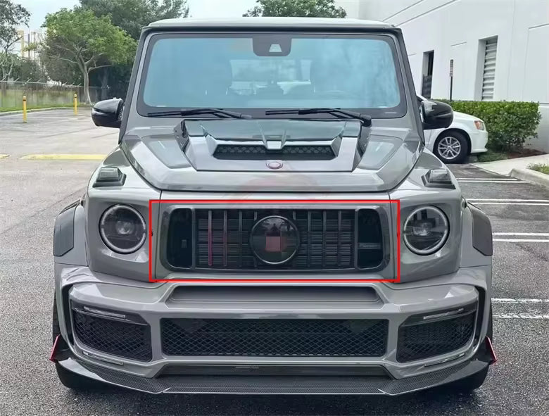 Carbon Fiber BRB Style Front Grille Upgrade - Mercedes Benz G Wagon W464 AMG G63
