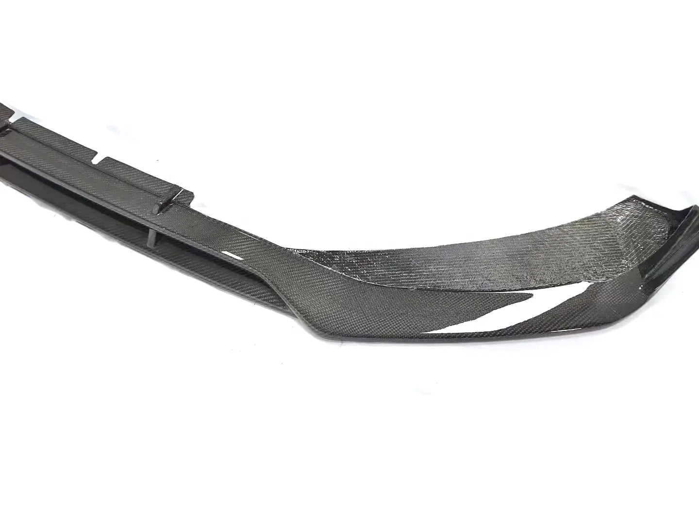 Carbon Fiber Front Bumper Lip Splitter V2 -  Mercedes Benz New C Class W206 C63 2022+