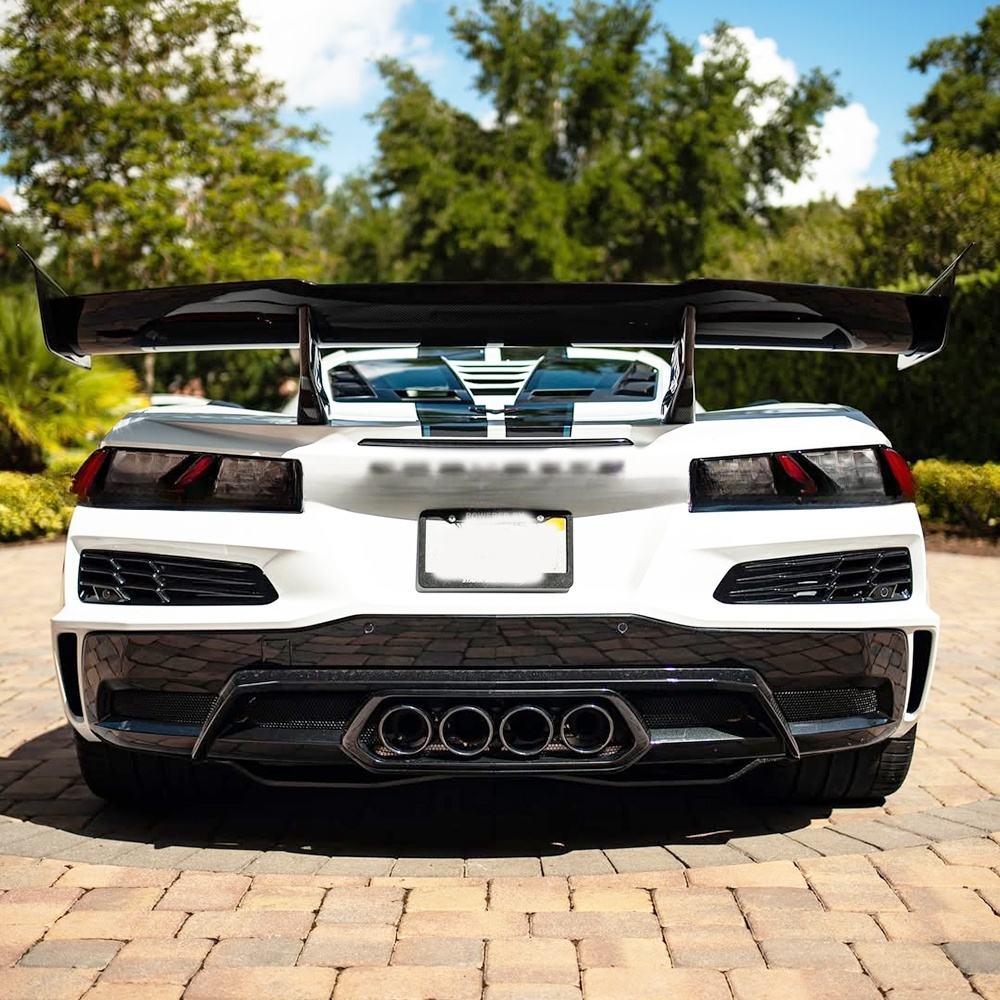 Prepreg Carbon Fiber ZR1 Style Rear Wing -  Chevrolet Corvette C8