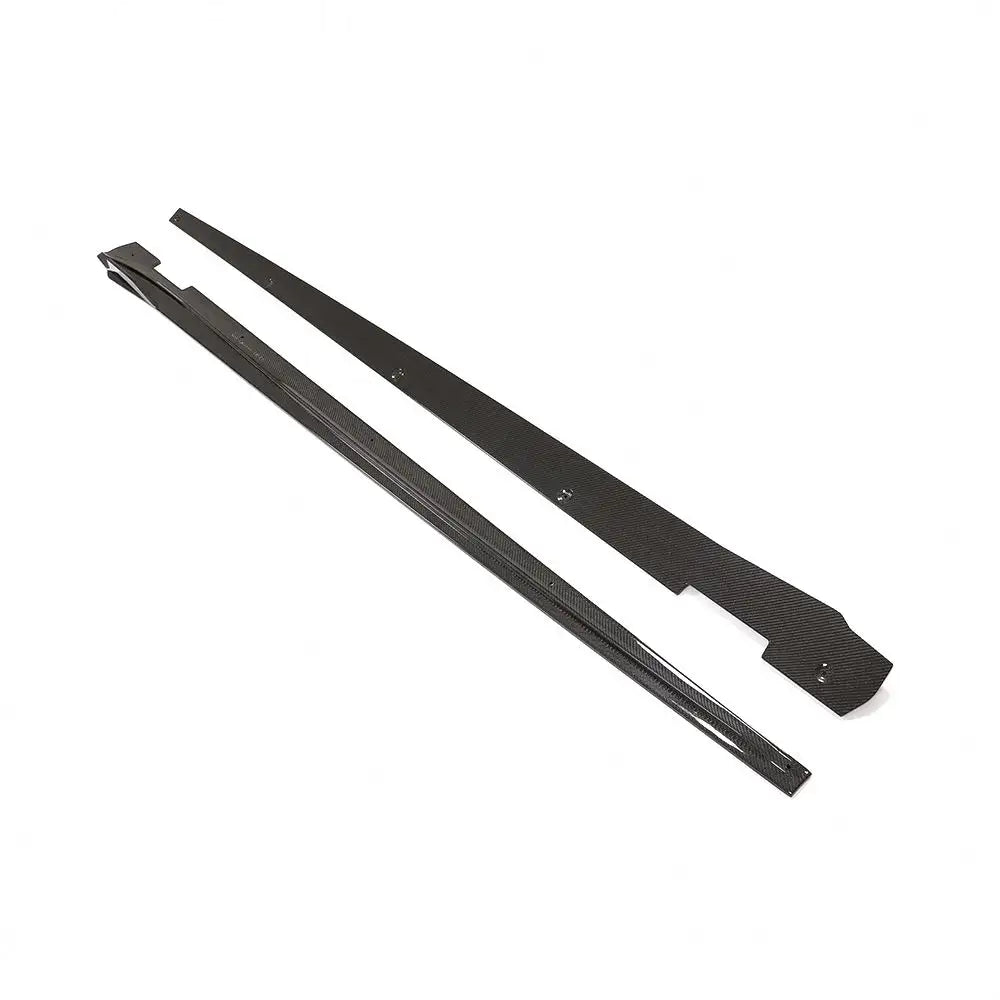 Carbon Fiber Winglet Side Skirt -  Porsche Panamera 971 GTS Turbo Sport Hatchback 4-Door 2017-2019