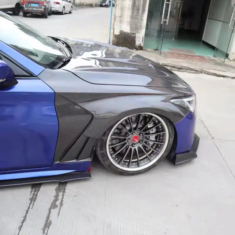 Carbon Fiber Front Side Fenders Set V1 -  Infiniti Q60