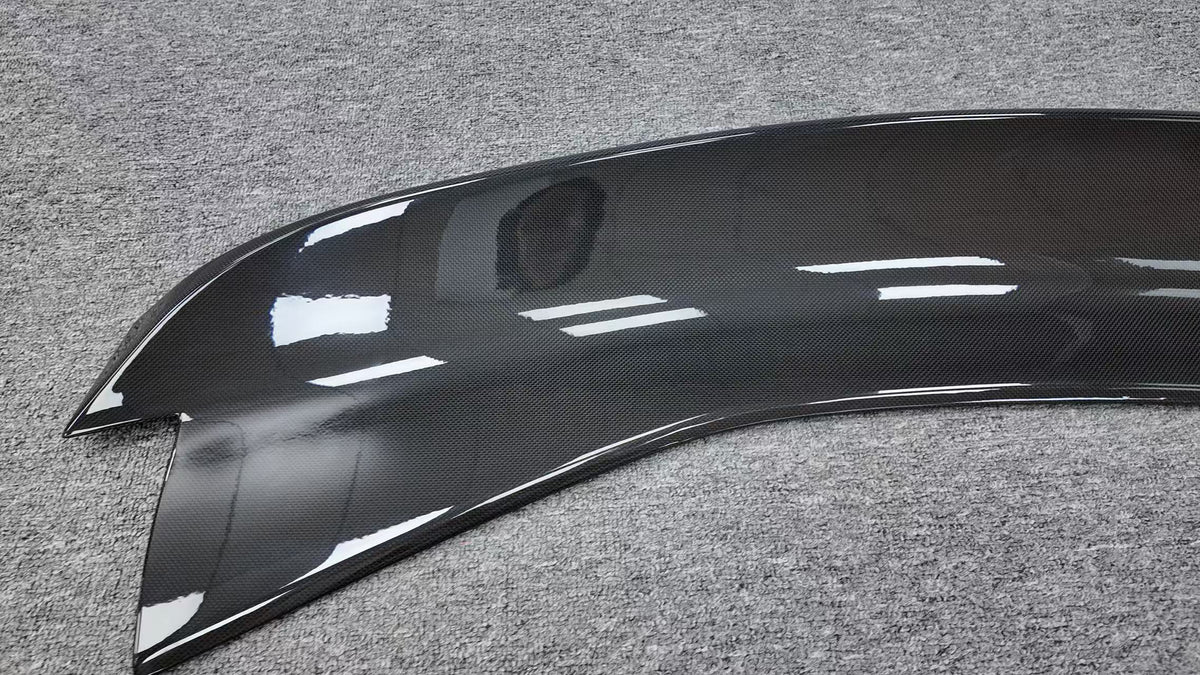 Ferrari 296 GTB - Carbon Fiber Rear N Style Ducktail Spoiler Replacement
