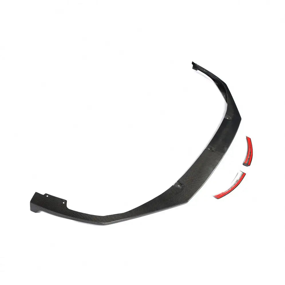 Carbon Fiber Front Splitter Lip - Porsche Panamera 971 4S Hatchback 4-Door 2017-2019