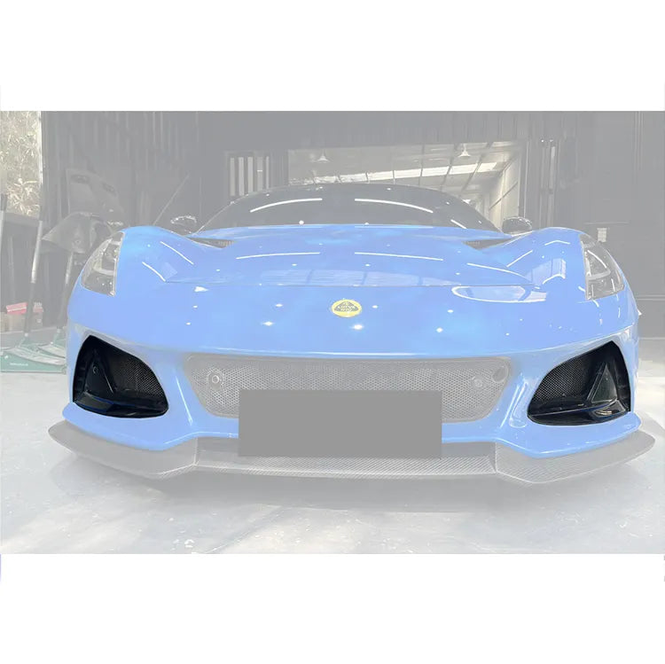 Dry Carbon Fiber Front Bumper Side Grille Vents - 2021-2024 Lotus Emira