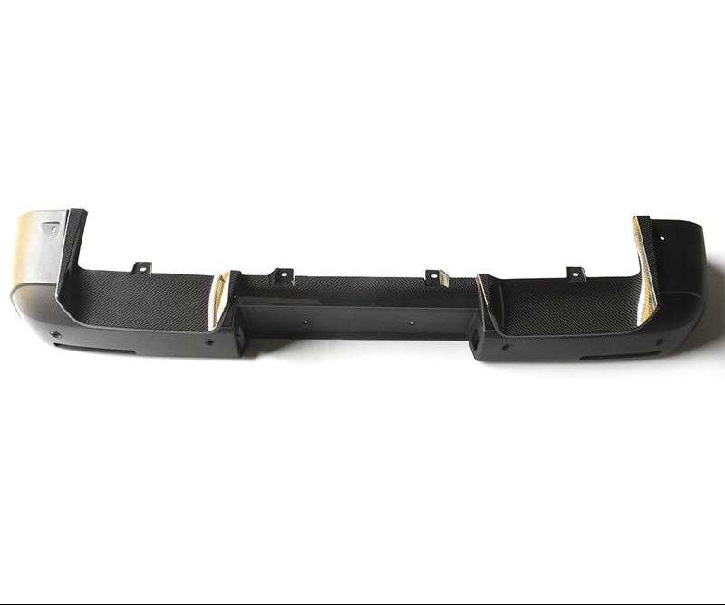 Dry Carbon B Style Rear Bumper Diffuser - Mercedes  W464 G63