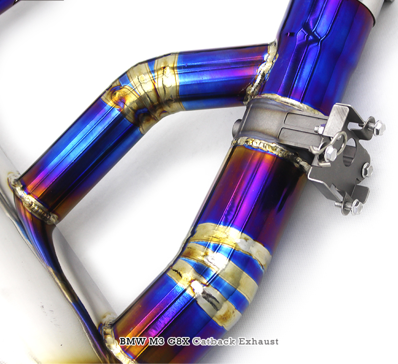Titanium Catback Exhaust System – BMW M3 G80 / G8X 3.0T ( M Performance)