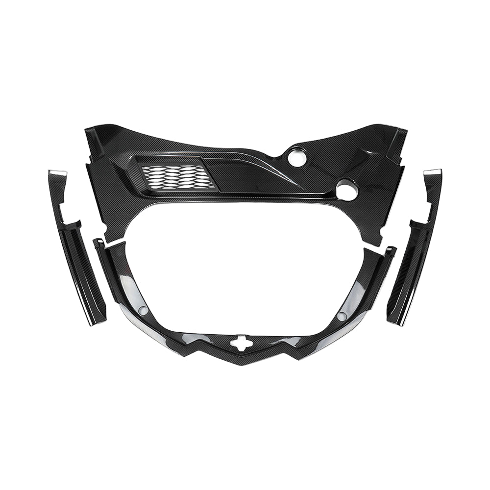 Carbon Fiber Front trunk Cover Trim Replacement - Corvette C8 Z51 Z06 2020-2024