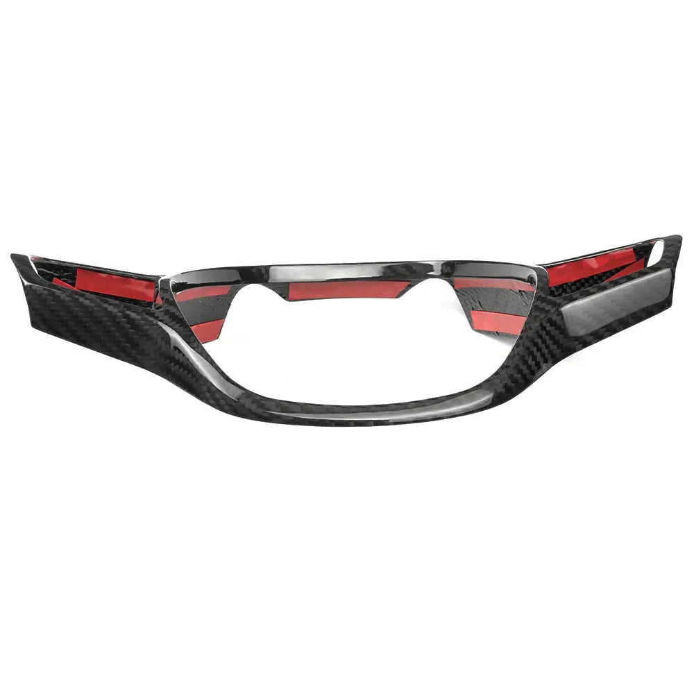 Carbon Fiber Steering Wheel Cover Frame Interior - Acura Integra A-Spec Type S 2023+