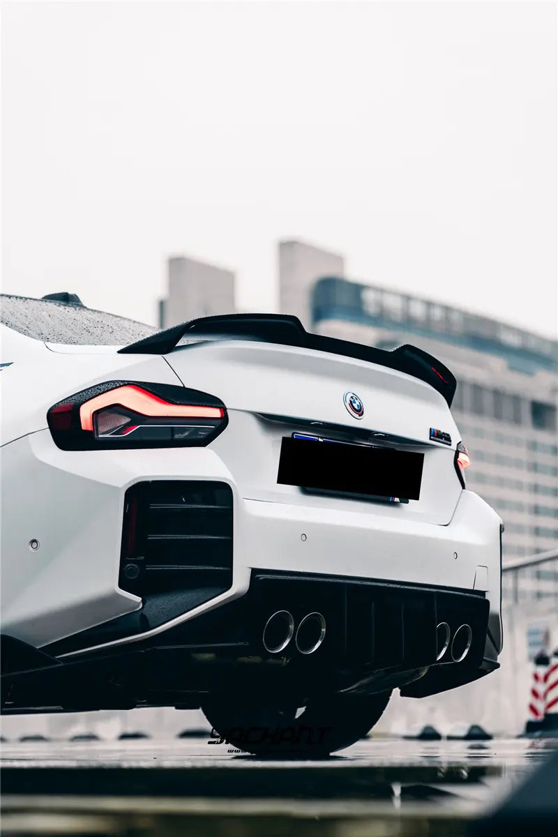 Carbon Fiber Rear Trunk Spoiler - BMW G87 M2
