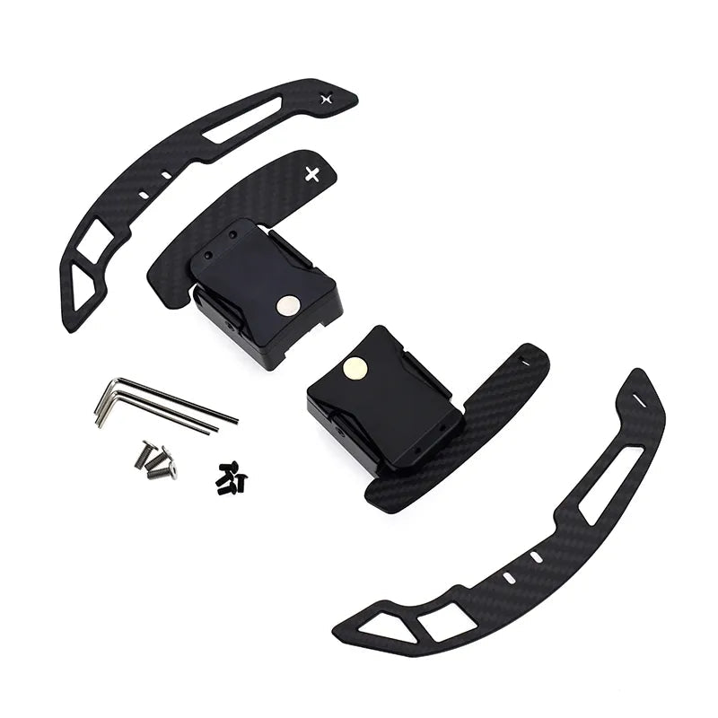 Carbon Fiber Magnetic Shifter Paddles Set - Ford Mustang 2015-2021