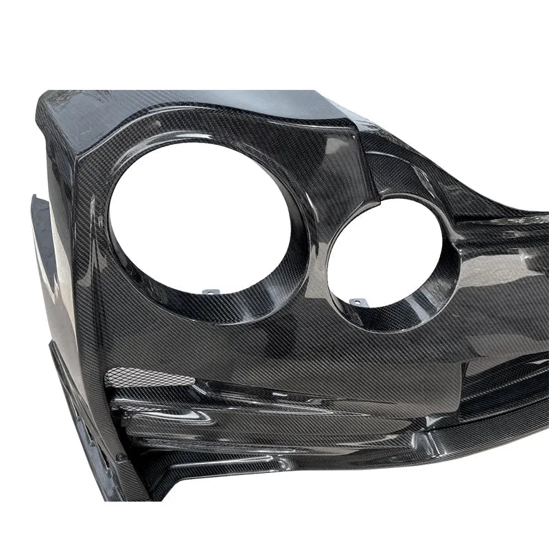 T Spec Style Carbon Fiber Rear Bumper w/ carbon Fiber Diffuser - Nissan R35 GTR