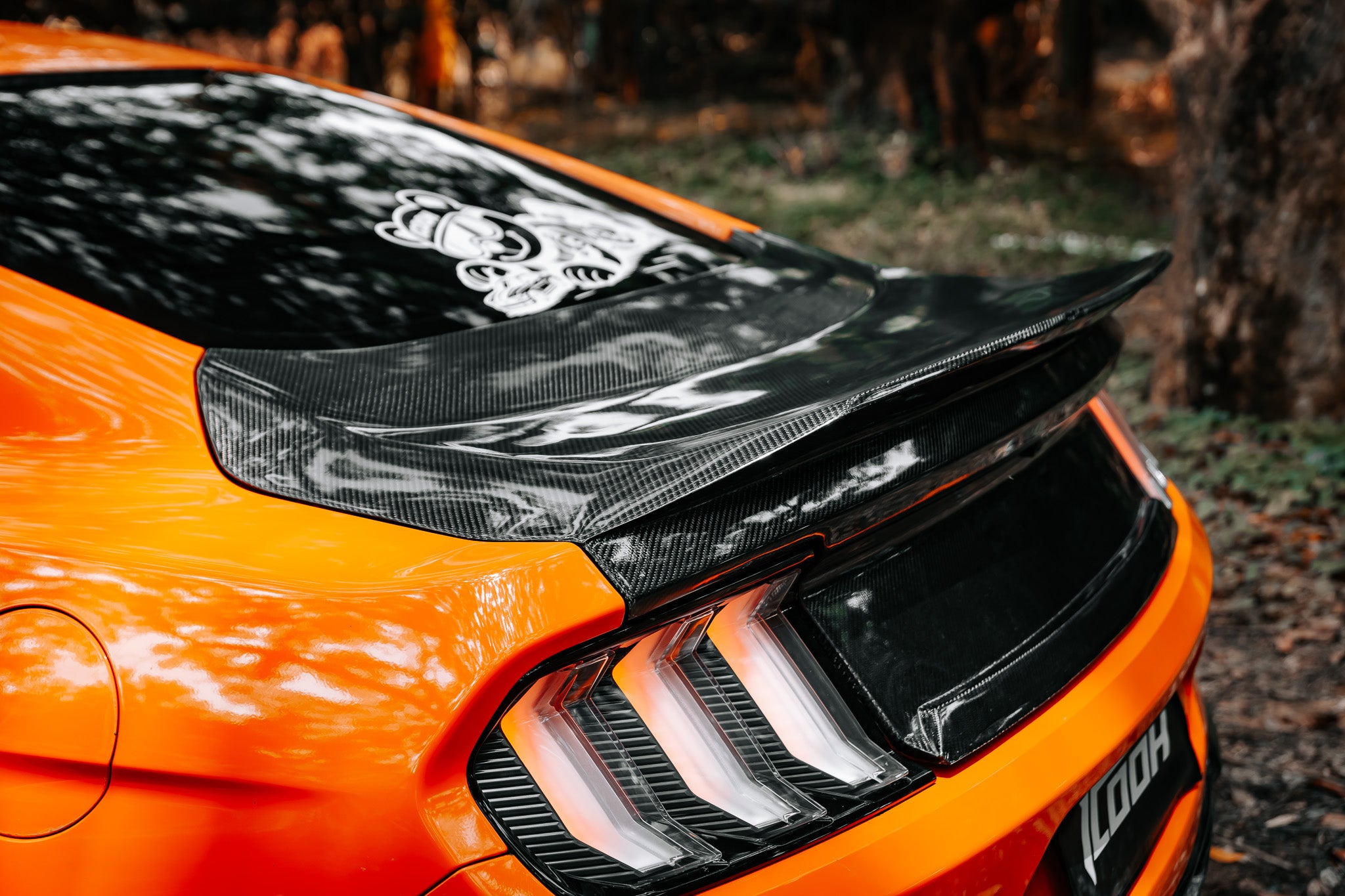 Carbon Fiber Duckbill Rear Trunk Lid - Ford Mustang